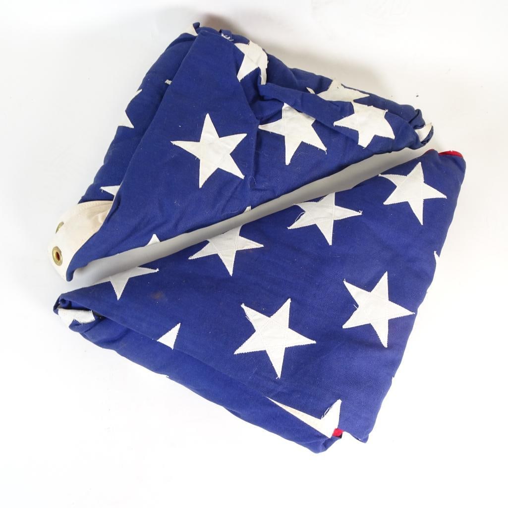 Lot of 2 Vintage Valley Forge American Flags (1 of 5)