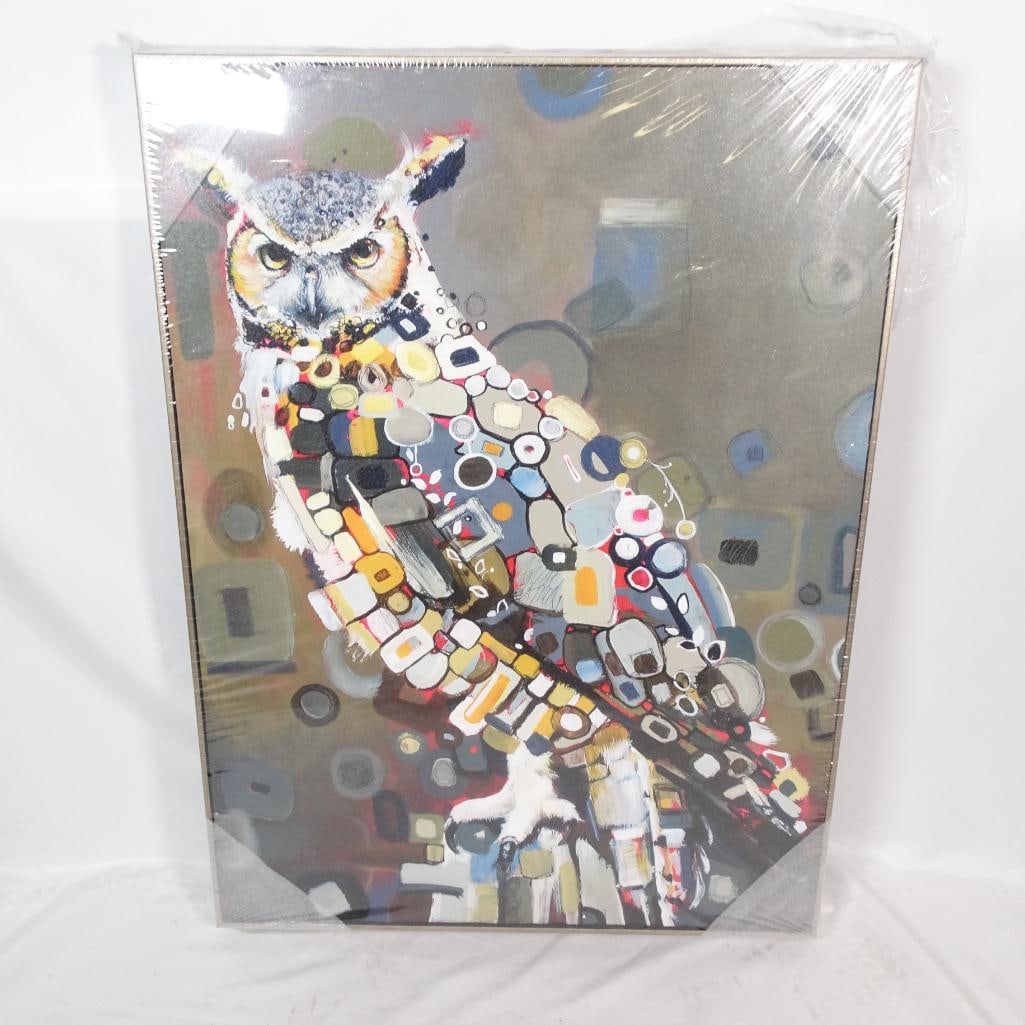 New Framed Owl Art (1 of 5)