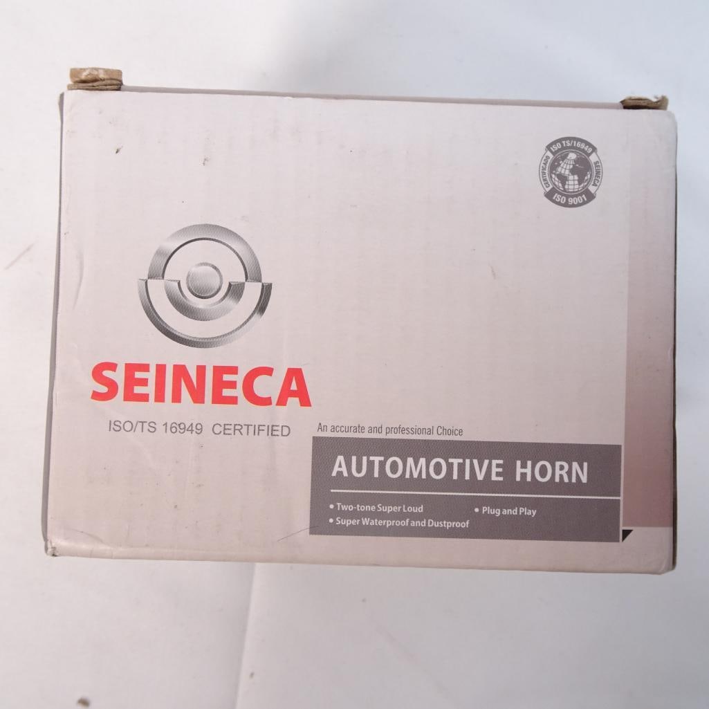 SEINECA Snail Air Horn 12V 510Hz Super Loud Waterproof Car Truck Motorcycle Horn Kit (1 of 8)