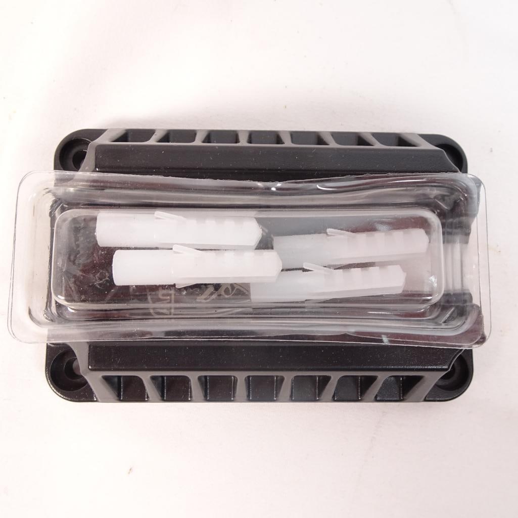 Wall Mount Tool Holder Organizer w Plastic Anchors Hardware (1 of 3)