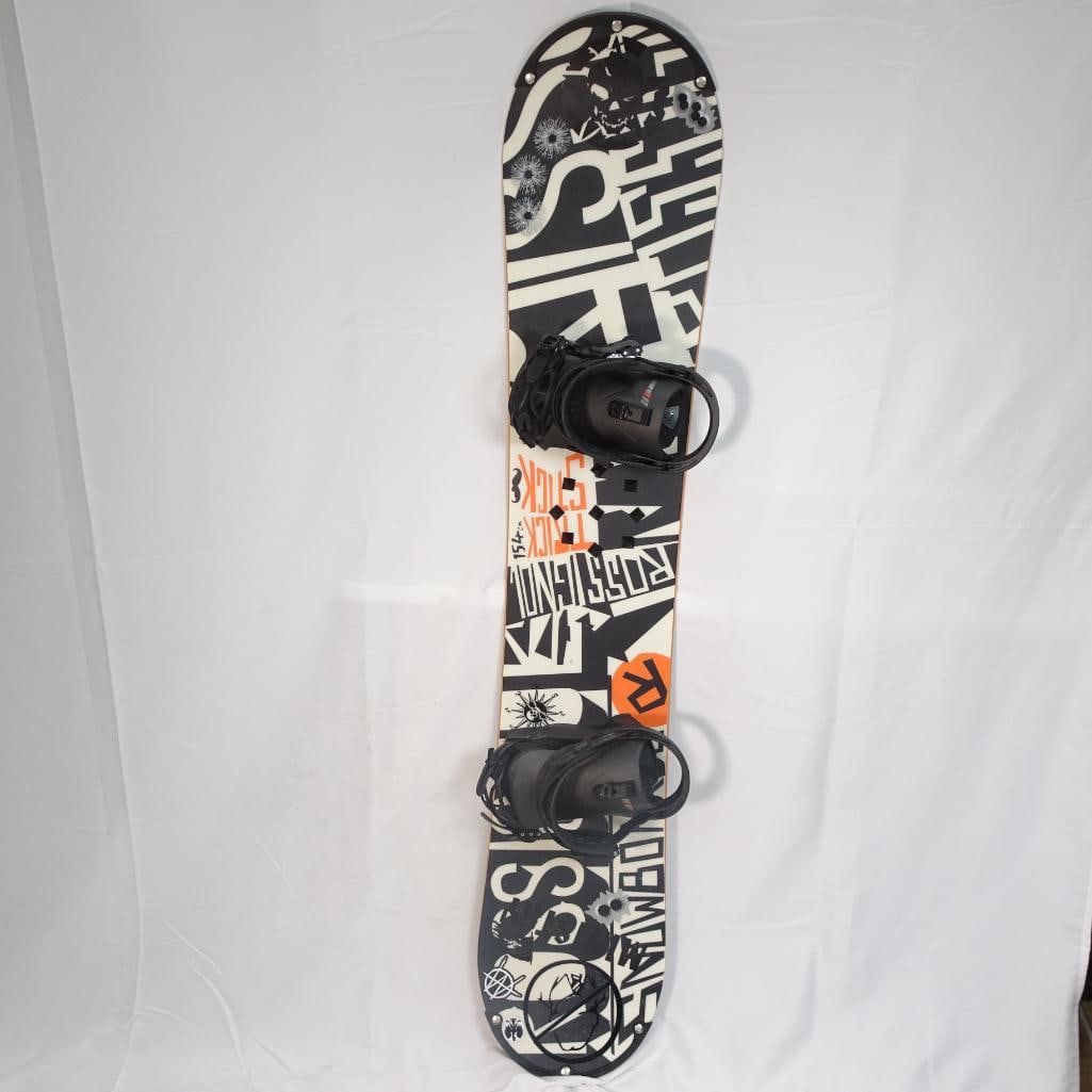 Rossignol 154 cm Snowboard with Bindings (1 of 9)
