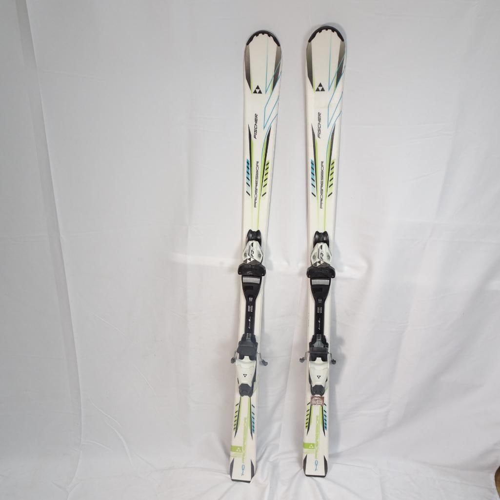 Fischer 140 cm Skis + Bindings + Scott Poles (1 of 8)