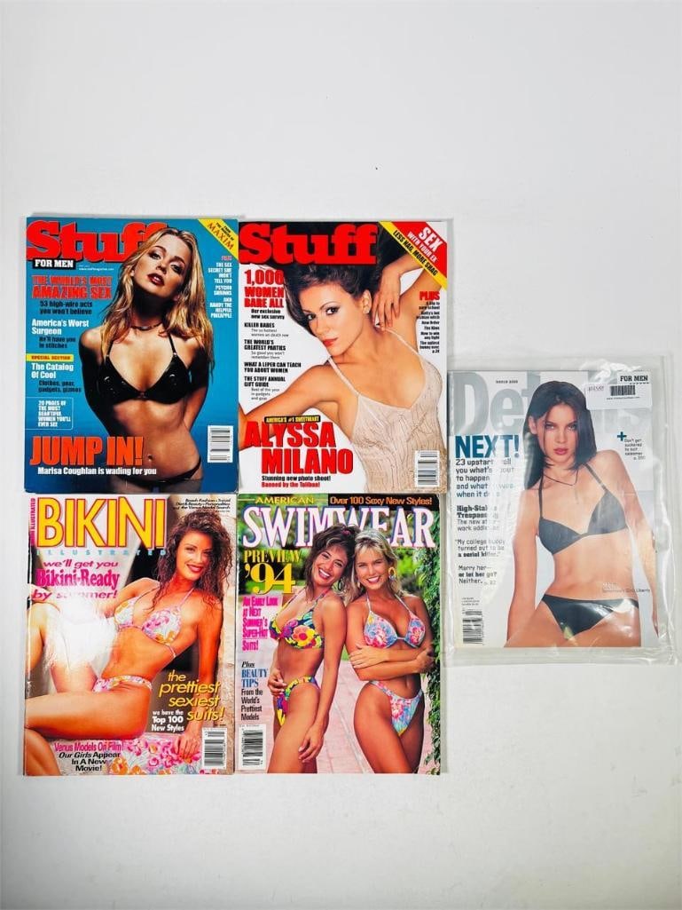 Vintage Stuff & Bikini Magazines - 90s (1 of 2)