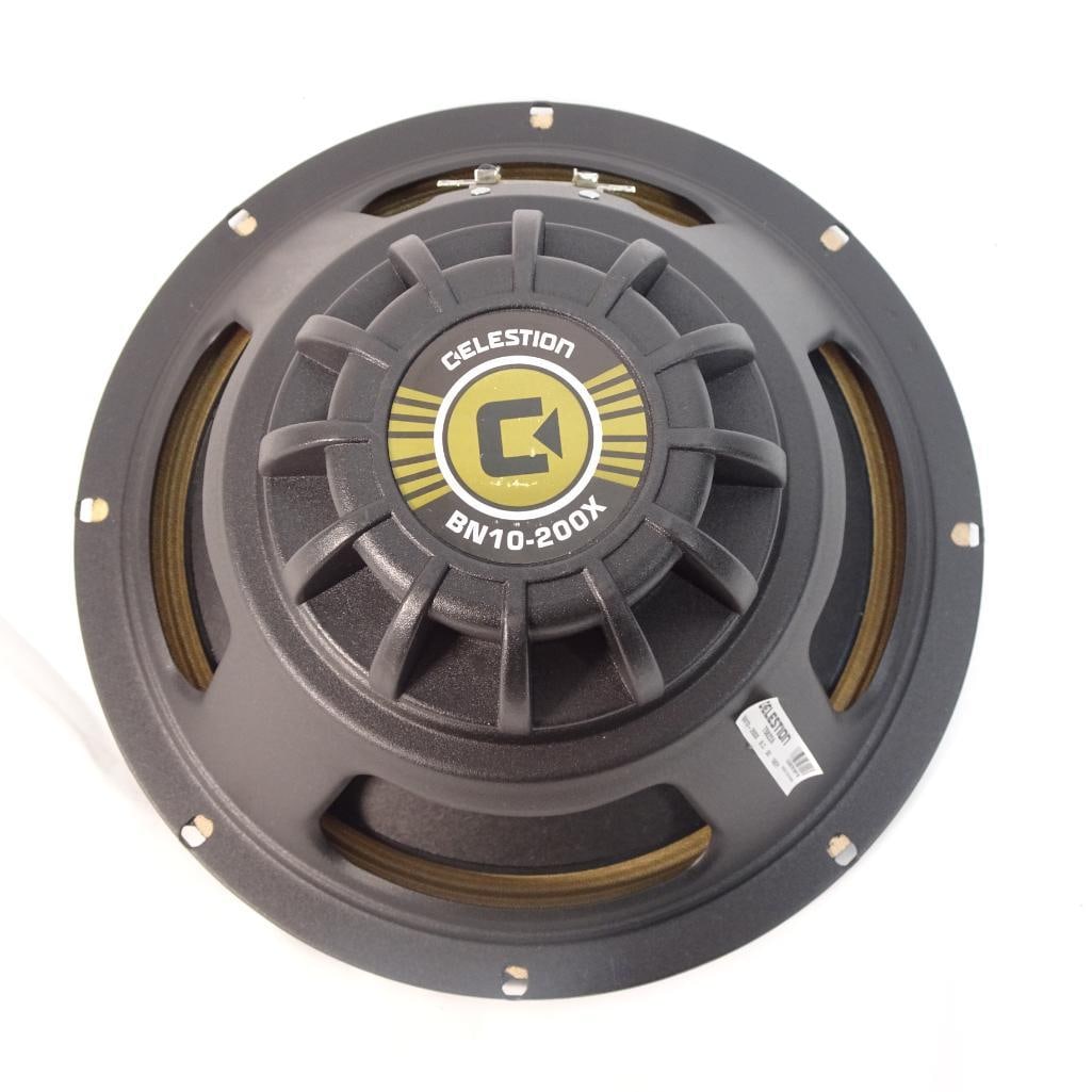 Celestion BN10-200X 10" Speaker 200W 8 Ohm Bass: High-quality Celestion BN10-200X 10speaker driver, designed for professional audio applications including bass cabinets and PA systems. ?Specifications: Brand: Celestion Model: BN10-200X Size: 10 inch