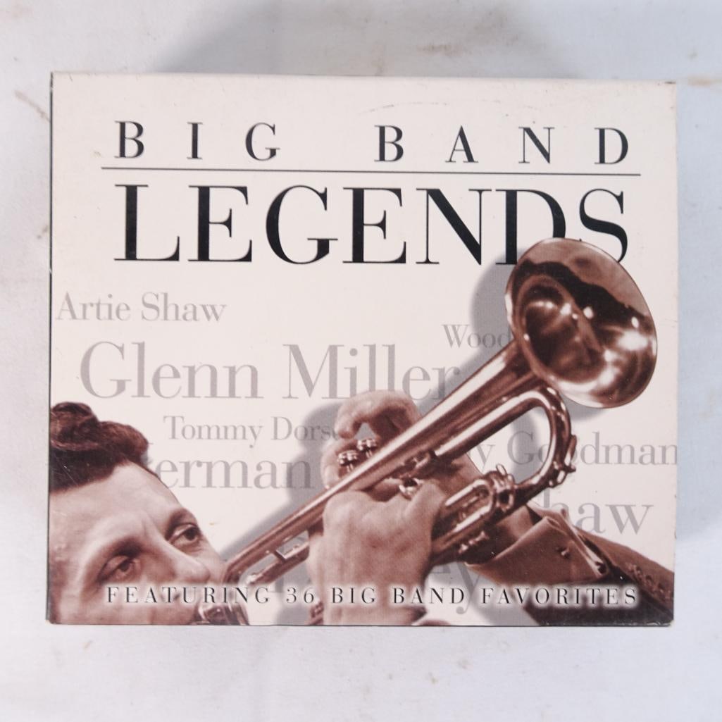 Big Band Legends 3-CD Set -Glenn Miller, Duke Ellington, Benny Goodman -36 Tracks Jazz Swing (1 of 3)