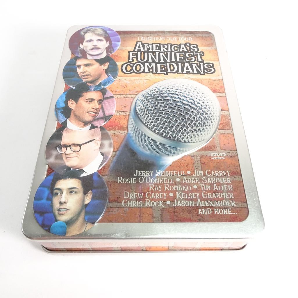 America?s Funniest Comedians DVD Box Set 5 Discs Stand-Up Comedy Seinfeld Carrey Sandler (1 of 5)