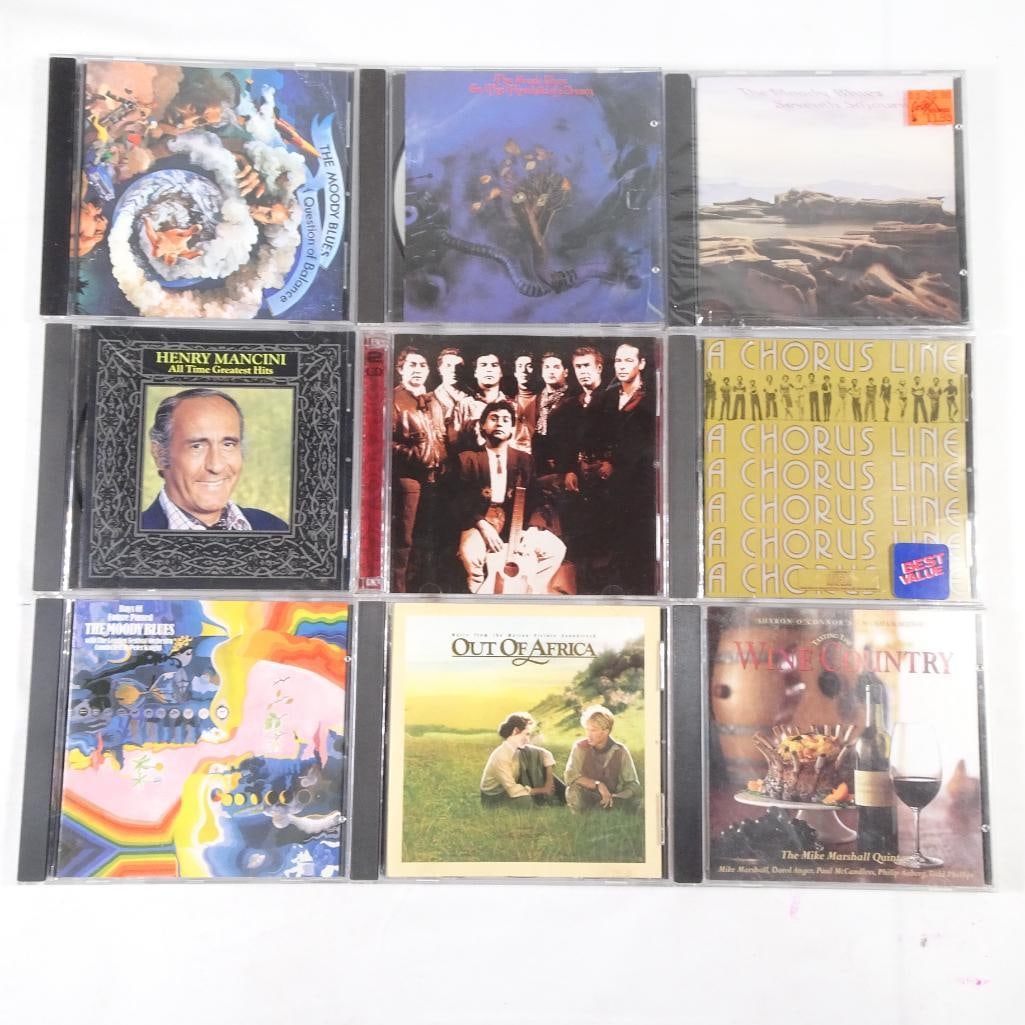 CD Lot Mixed Music Moody Blues Henry Mancini Soundtrack Easy Listening Bundle (1 of 2)