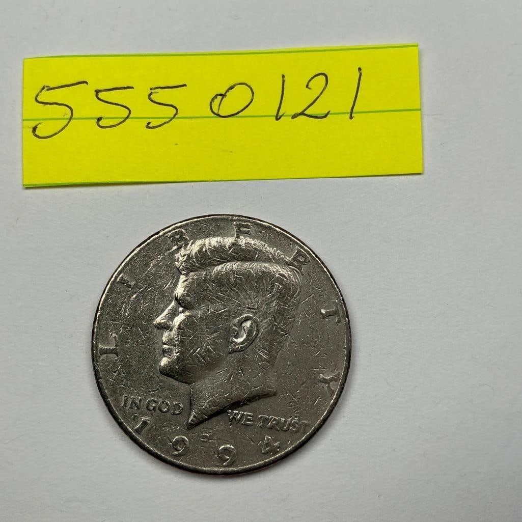 1994 US Kennedy Half Dollar (1 of 2)