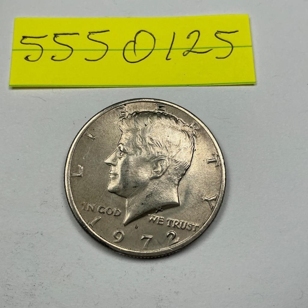 1972 US Kennedy Half Dollar: 1972 US Kennedy Half Dollar