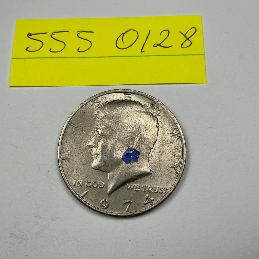 1974 US Kennedy Half Dollar (1 of 2)