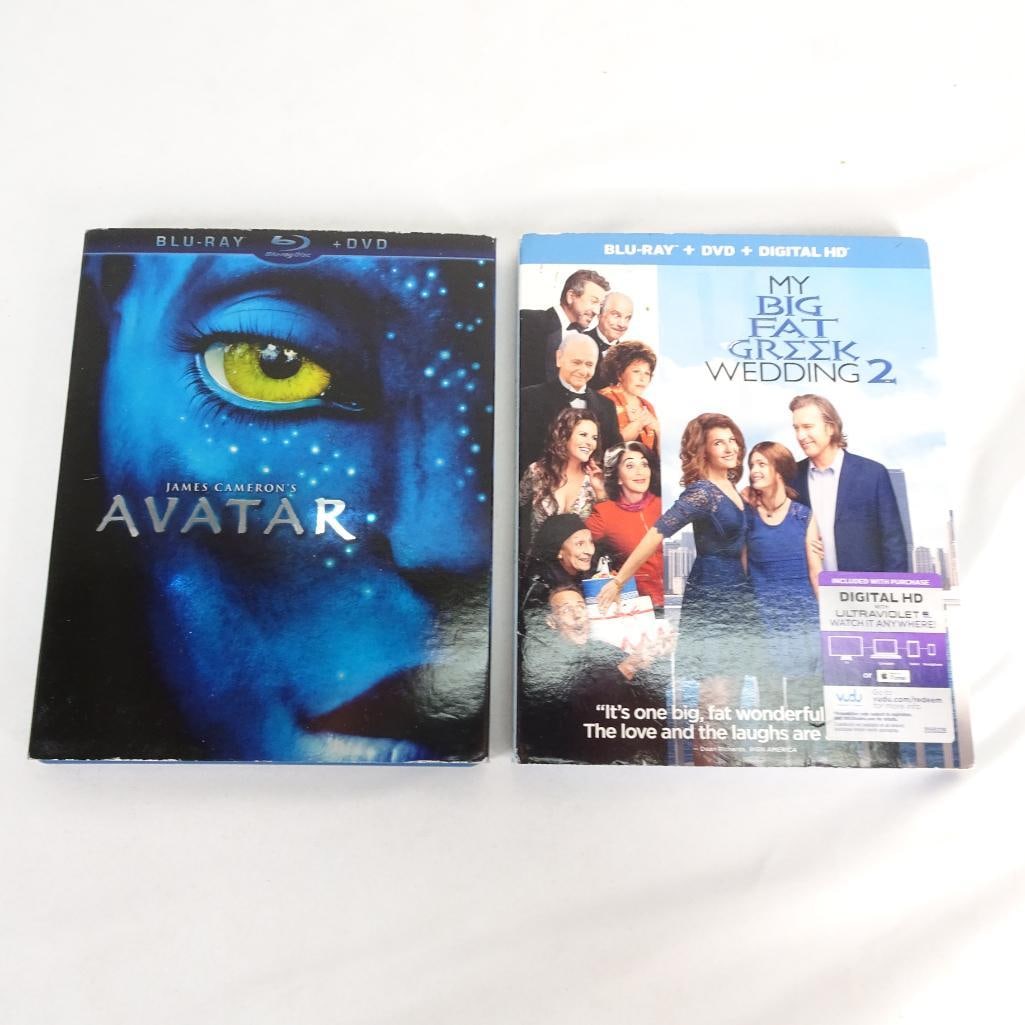 Blu-ray Lot (2) - Avatar + My Big Fat Greek Wedding 2 (Blu-ray + DVD + Digital) (1 of 2)