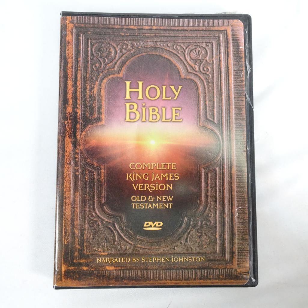 Holy Bible Complete King James Version DVD - Old and New Testament Narrated (1 of 2)