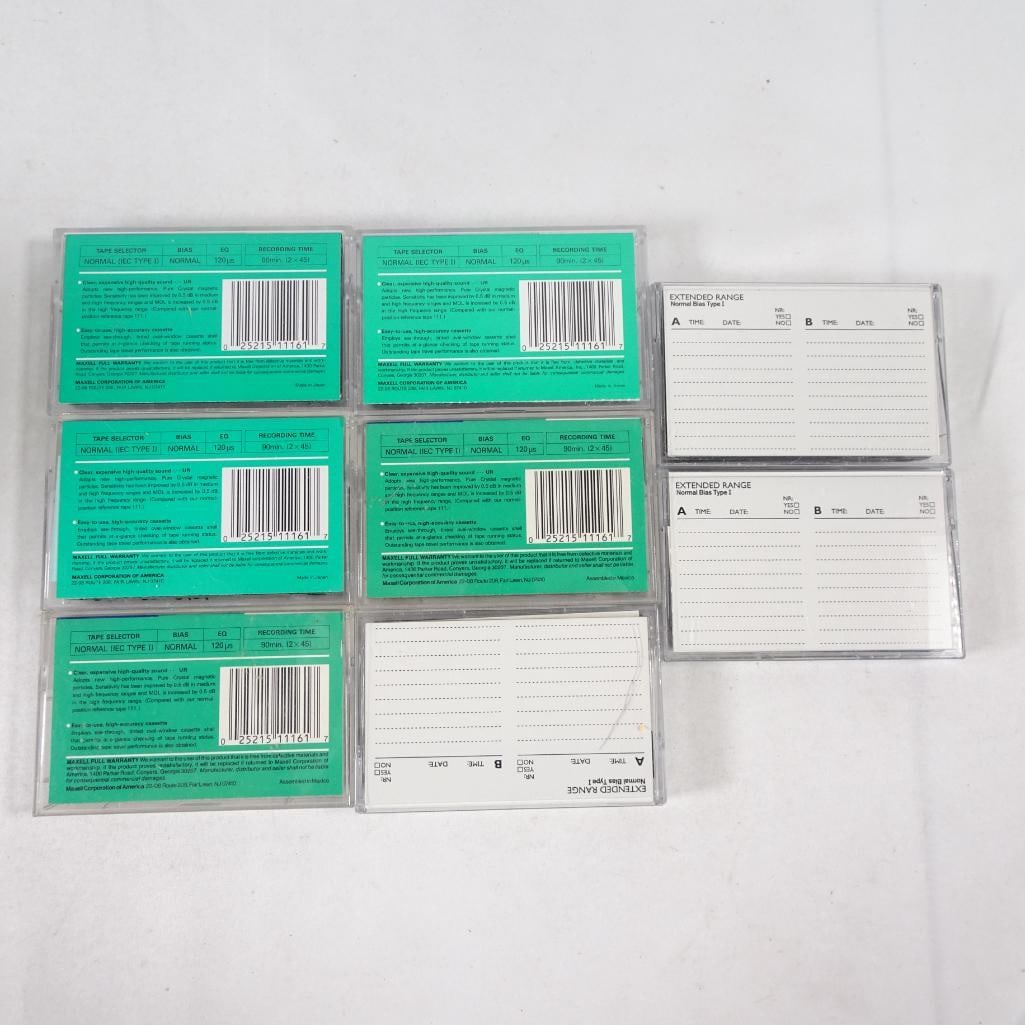 Lot of 8 Vintage Cassette Tapes (1 of 2)