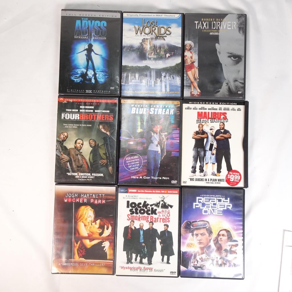 9 DVD Movie Lot - Action, Thriller, Crime and Sci-Fi Collection (1 of 2)