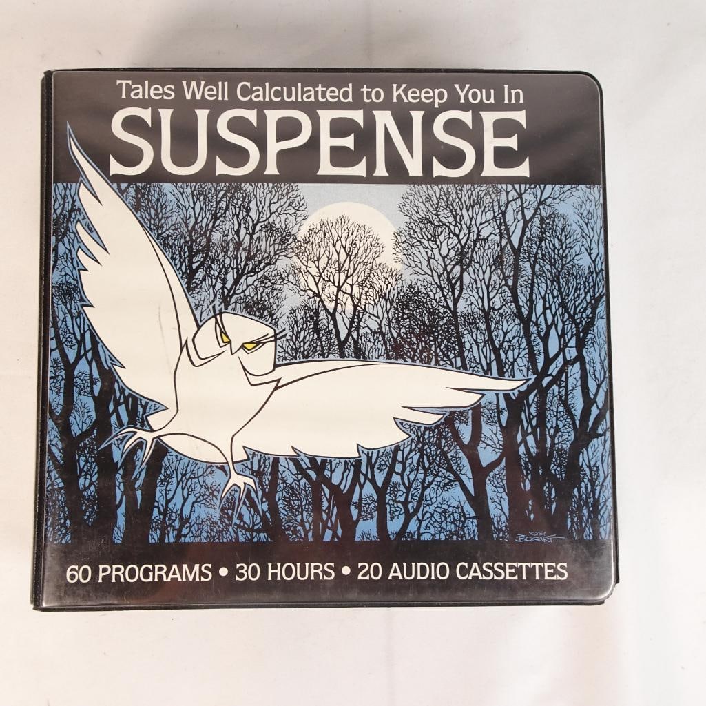 Vintage Suspense Radio Shows Cassette Collection - 20 Tapes / 60 Programs / 30 Hours (1 of 4)