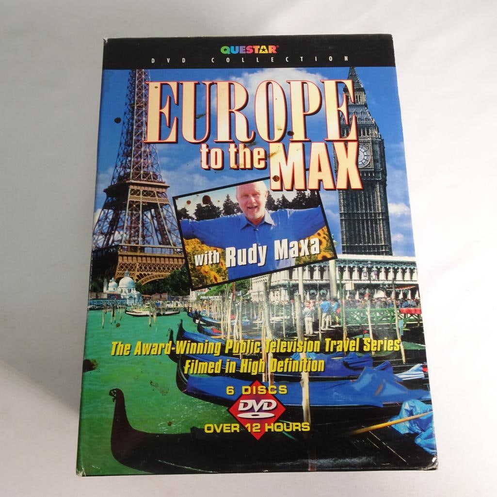 Europe to the Max Rudy Maxa 6 DVD Set Questar Travel Series Europe Documentary (1 of 4)