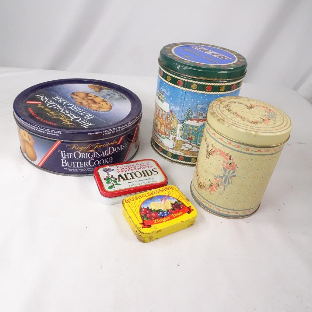 Vintage Decorative Tin Lot (1 of 10)