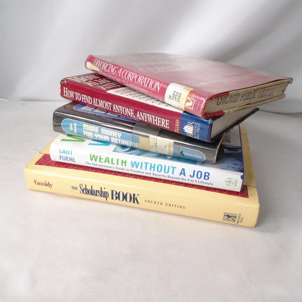 Vintage Self-Help, Finance & Education Book Lot (1 of 11)