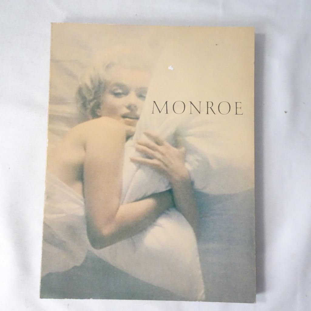 Marilyn Monroe Collector Photo Book: Beautiful Marilyn Monroe collectible softcover book featuring iconic glamour photography and classic Hollywood imagery of the legendary actress and model. A great display piece for collectors of vinta