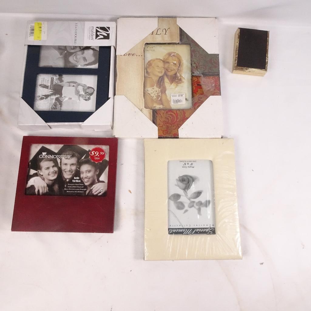 Lot of 5 Assorted Photo Frames (1 of 6)