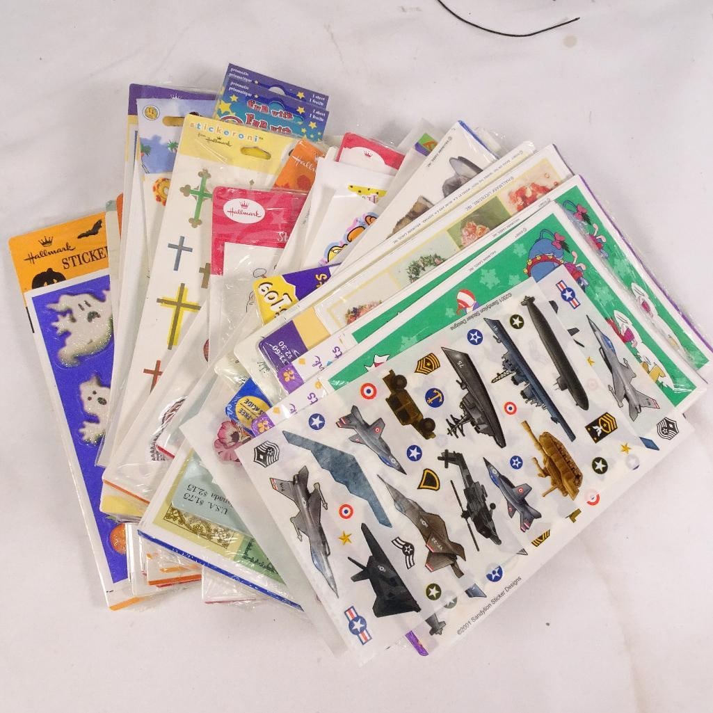 Huge Vintage Sticker Lot (1 of 5)