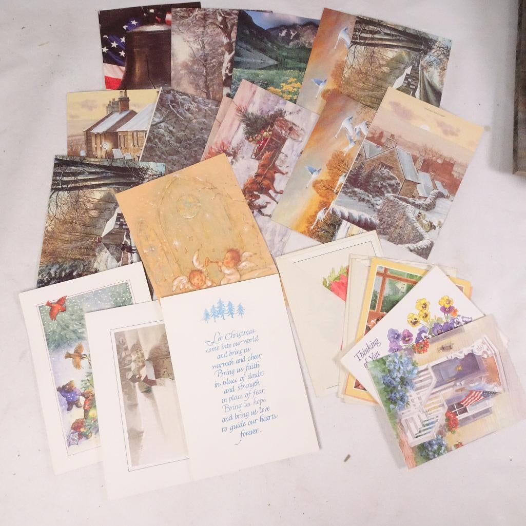 Vintage Greeting Cards & Postcards Lot (1 of 8)