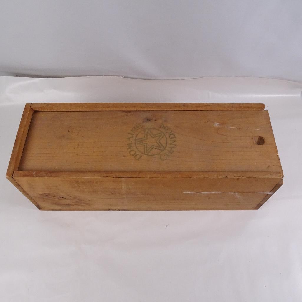 Vintage Wooden Tool Box With Assorted Hand Tools Hardware Lot (1 of 10)