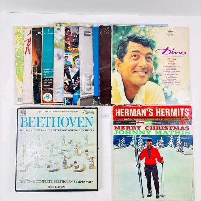 Assortment of Vintage Vinyl Records Set of 14... (1 of 4)
