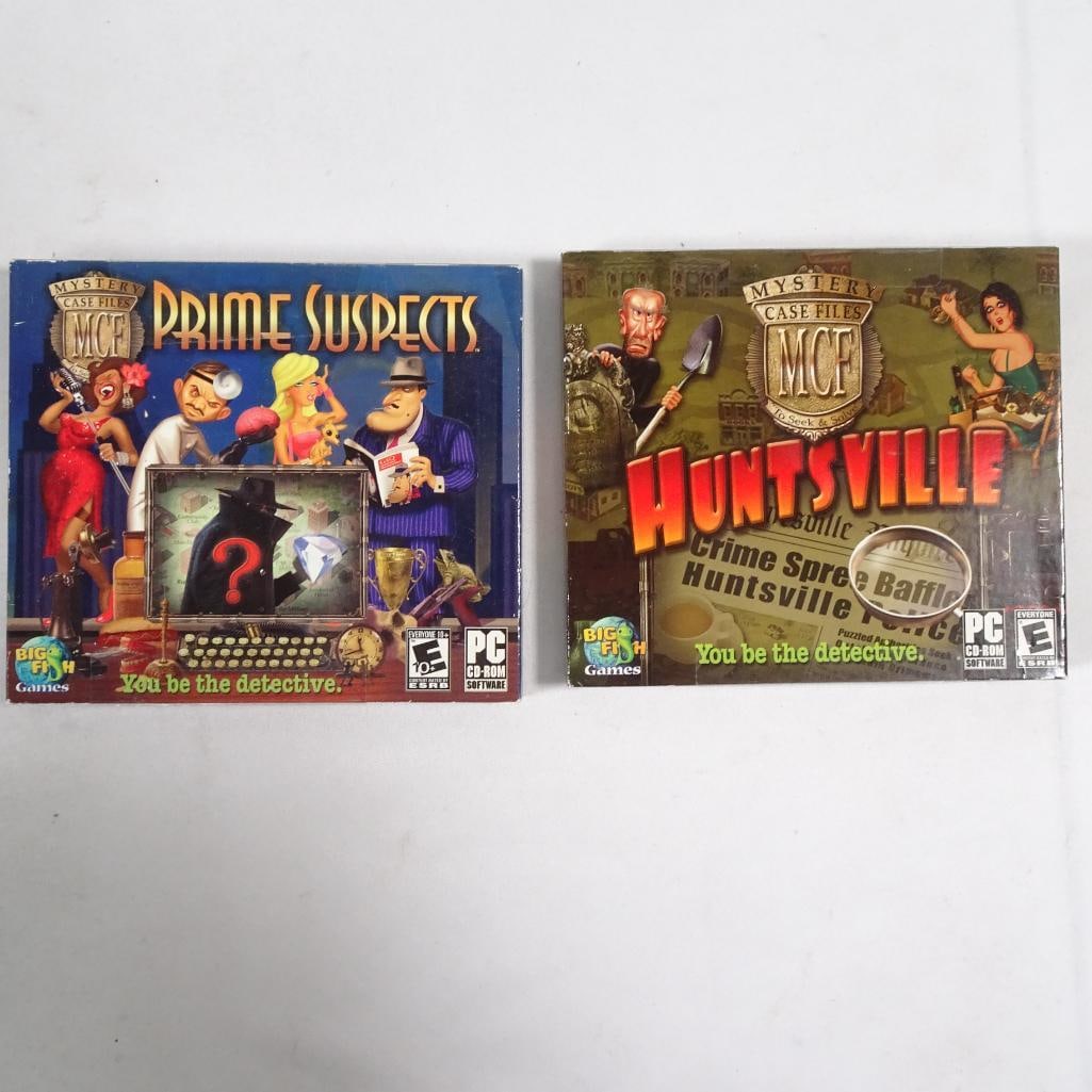 Mystery Case Files PC Games Lot Prime Suspects Huntsville Big Fish Games (1 of 2)