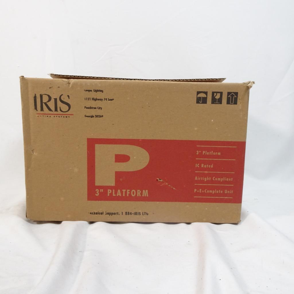IRiS Cooper Lighting 3" Platform Recessed Housing IC Airtight New Open Box (1 of 7)