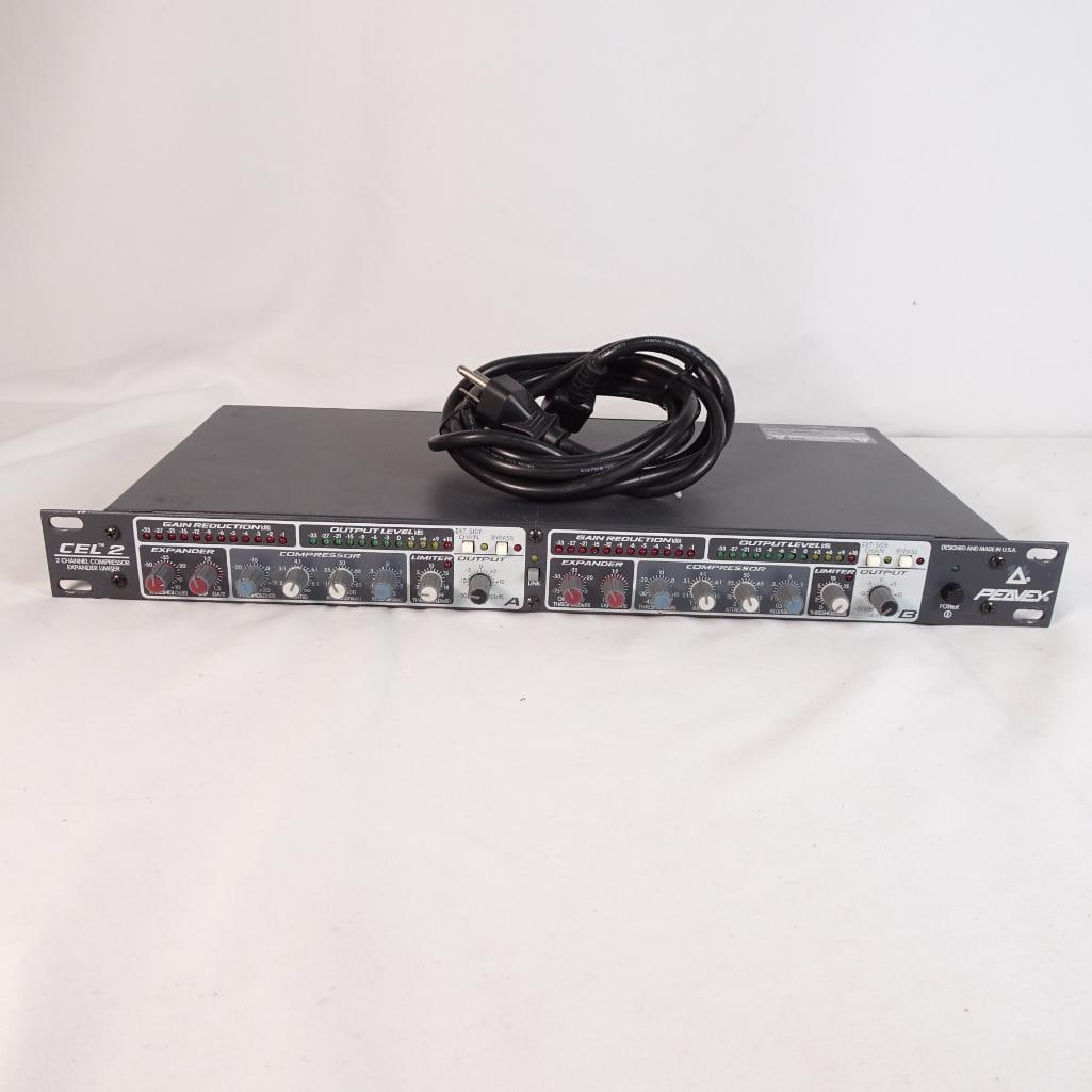 Peavey CEL-2 Dual Channel Compressor Expander Limiter Rack Unit Pro Audio USA (1 of 6)