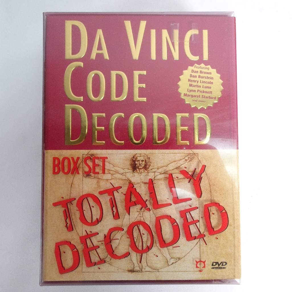 Da Vinci Code Decoded Box Set DVD + Book + 2 Extra DVDs - Complete Set Dan Brown (1 of 4)
