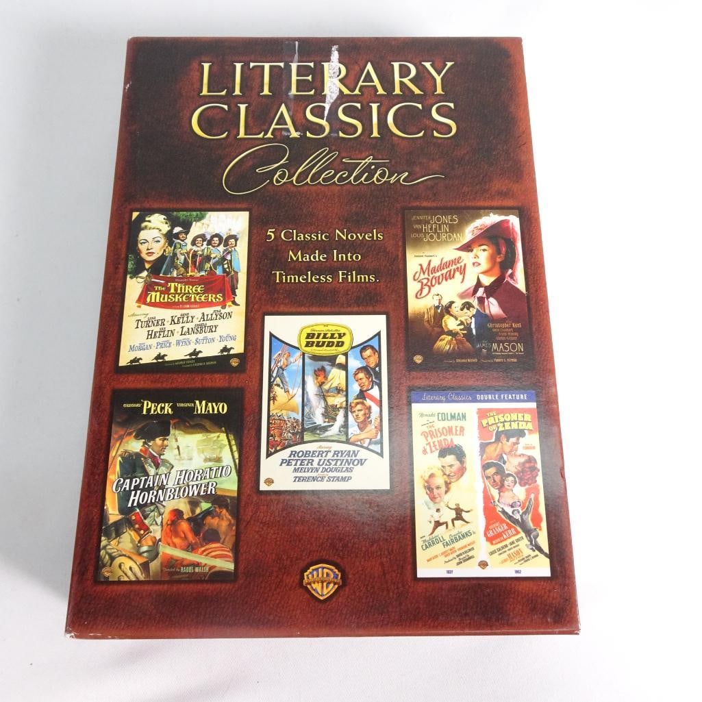 Literary Classics DVD Collection 5 Films Billy Budd Musketeers Madame Bovary Zenda (1 of 4)