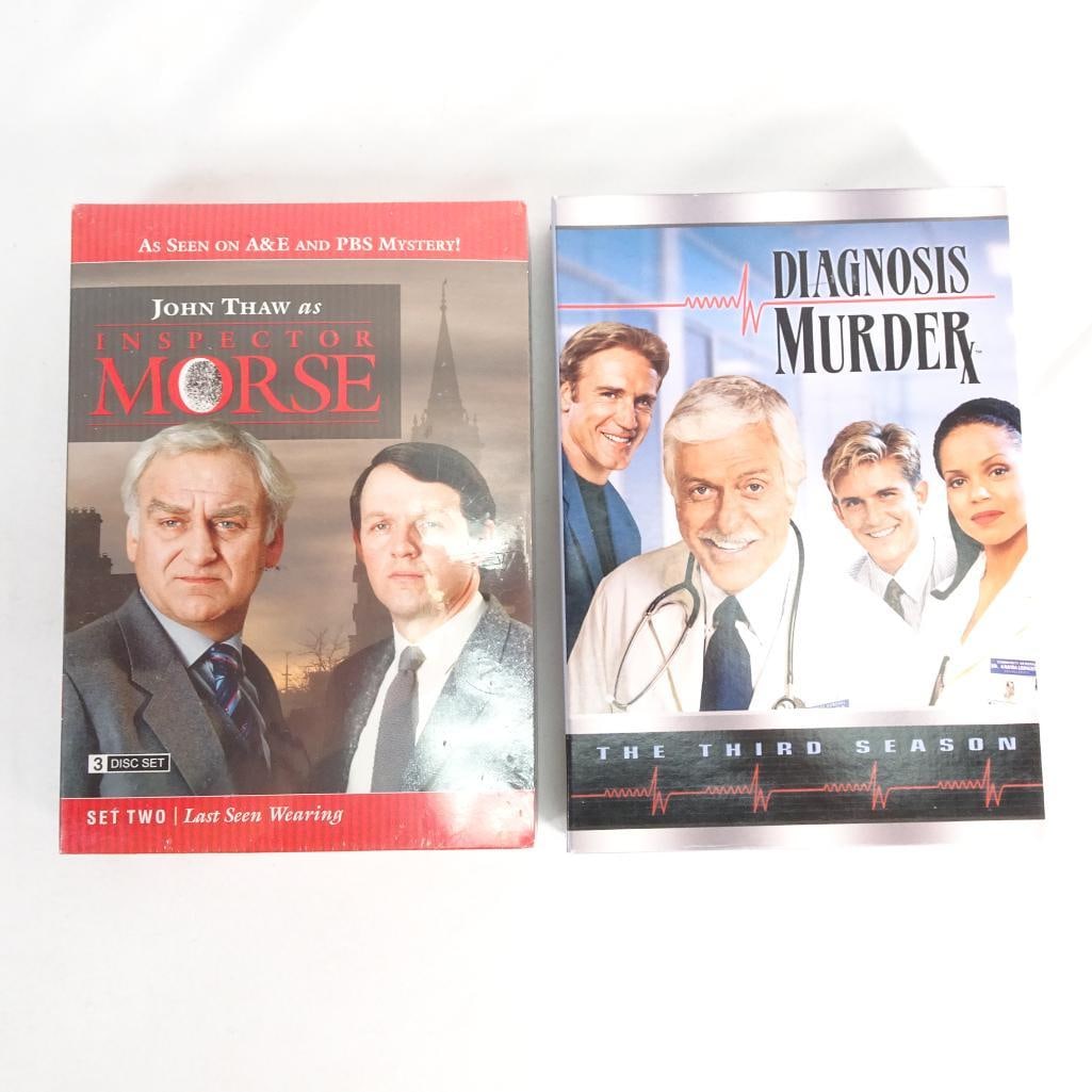 Crime TV Series DVD Lot Inspector Morse Diagnosis Murder Season 3 (1 of 5)