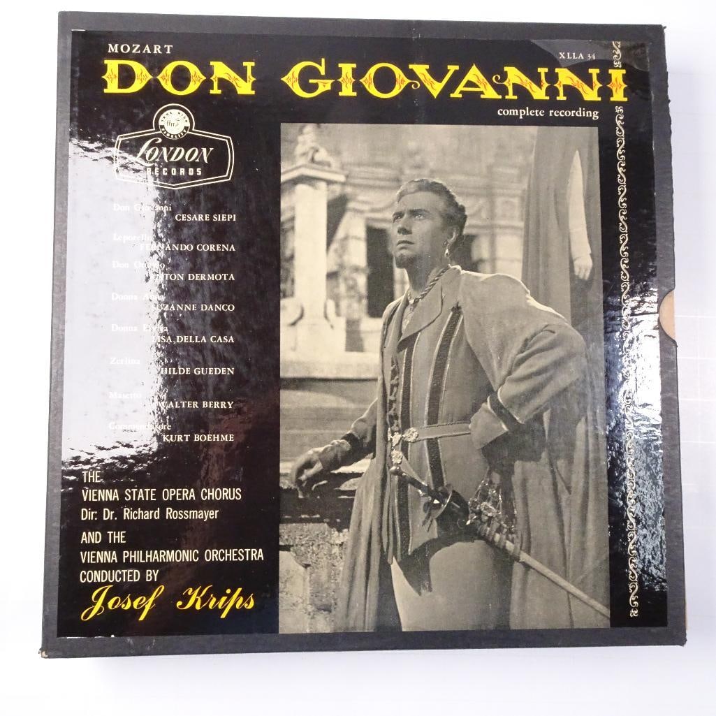 Vintage Mozart Don Giovanni Complete Recording Box Set (1 of 8)