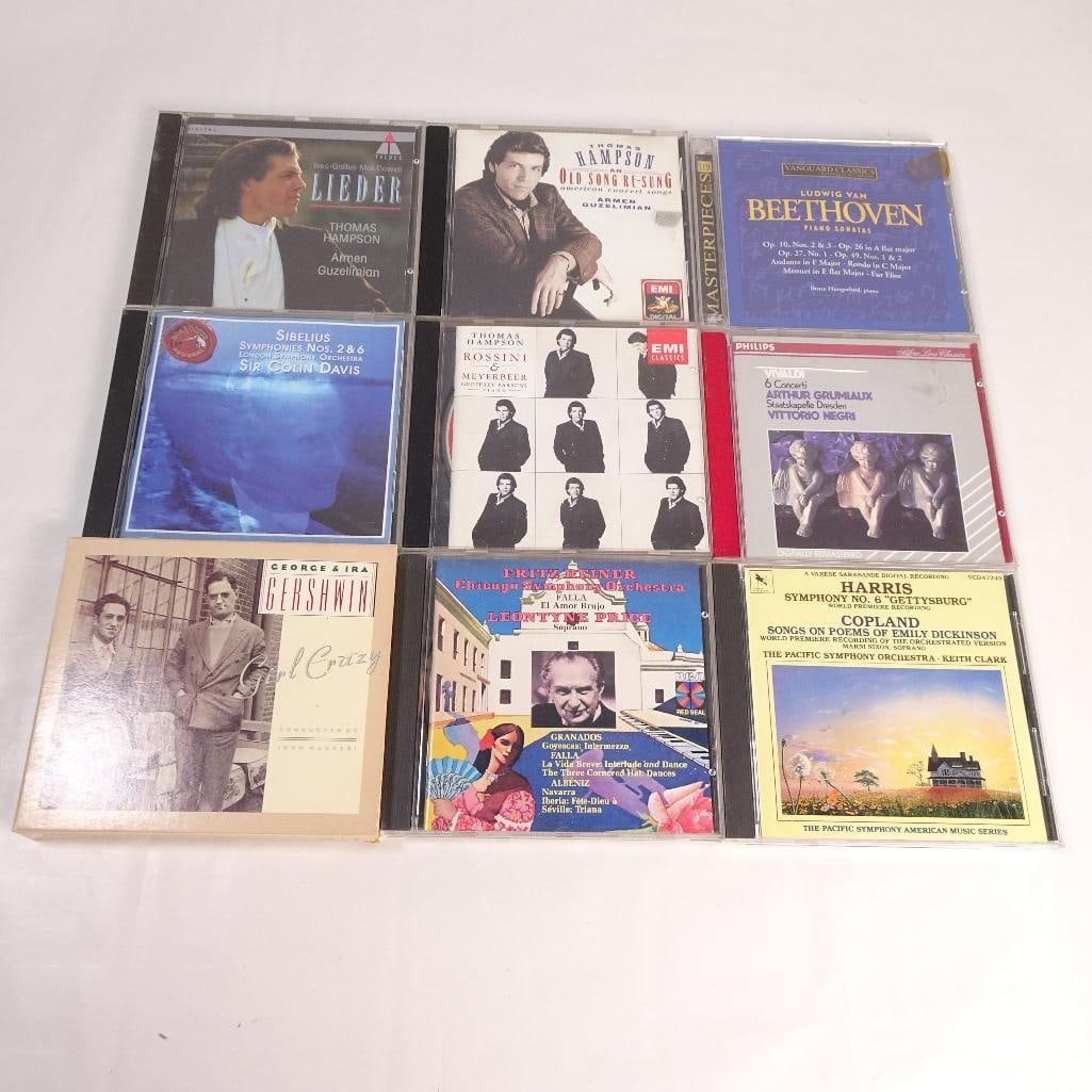 Lot of 9 Classical Music CDs (1 of 2)