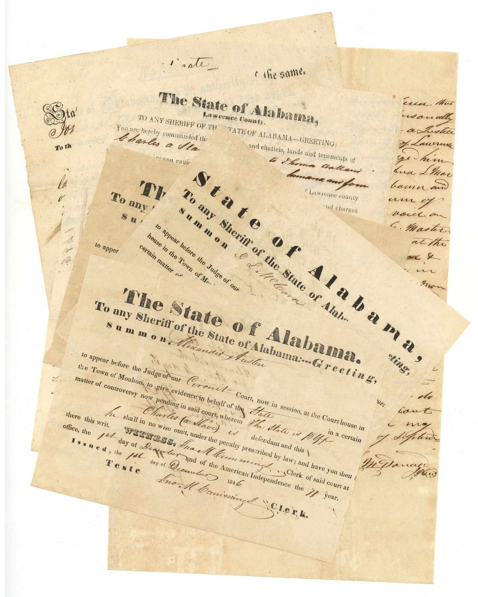 Alabama Governor Pardons Slave Convicted and Sentenced to Execution for Attempting to Murder a White (1 of 1)