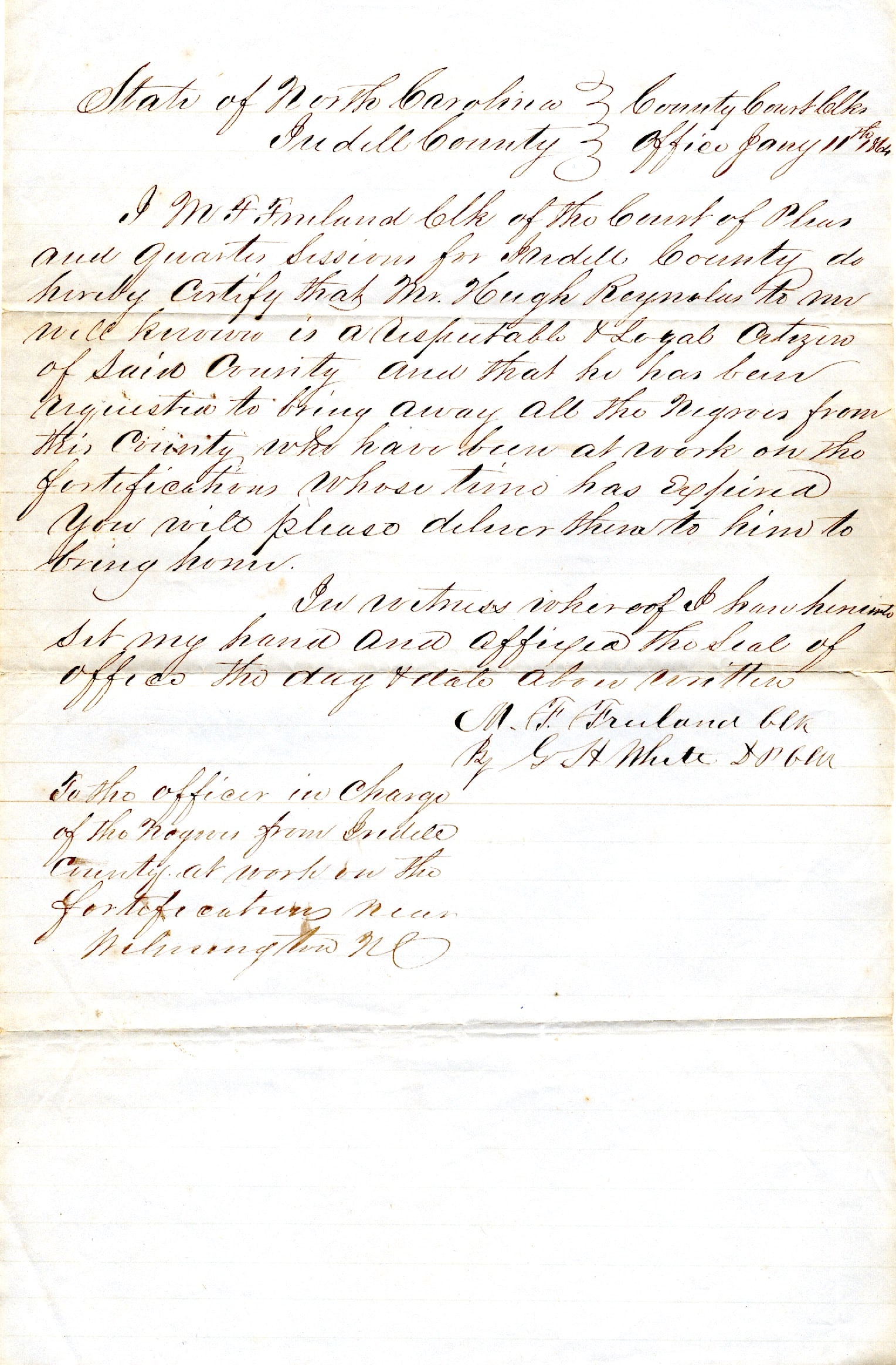 Iredell County Wants their Slaves Back (1 of 1)