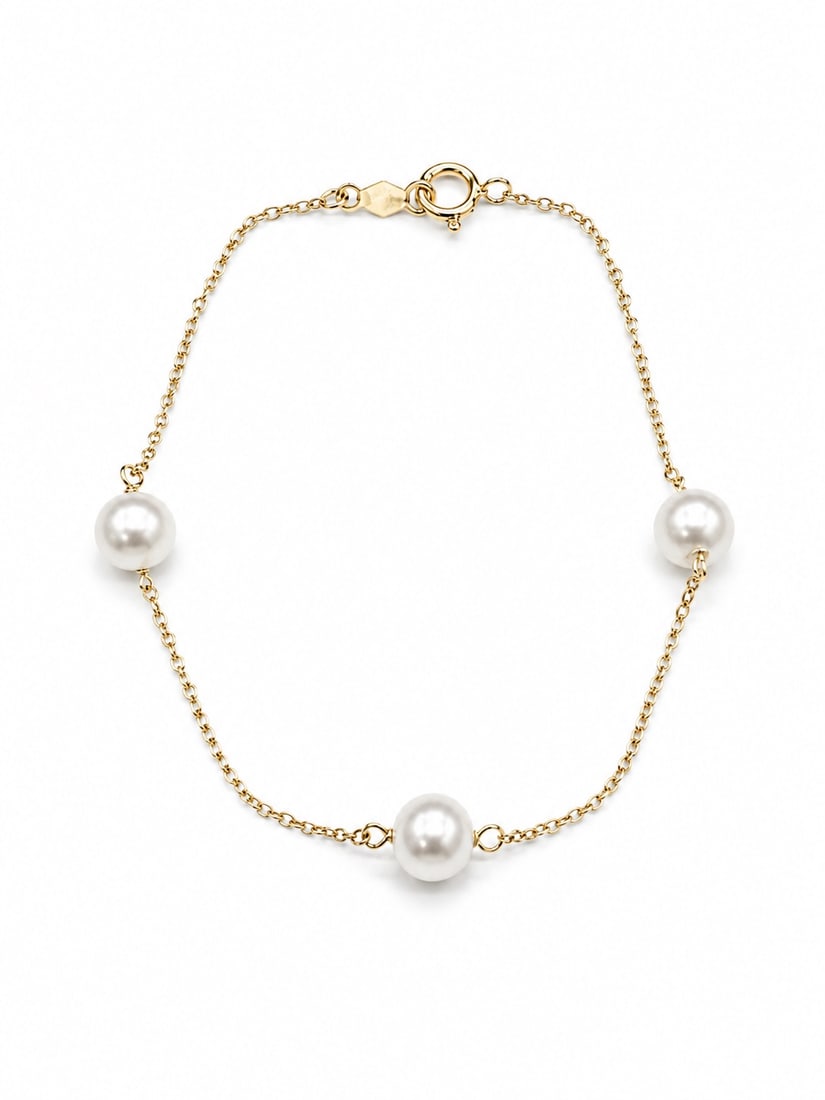 14KYG FWP 6" small kids size Bracelet (1 of 2)