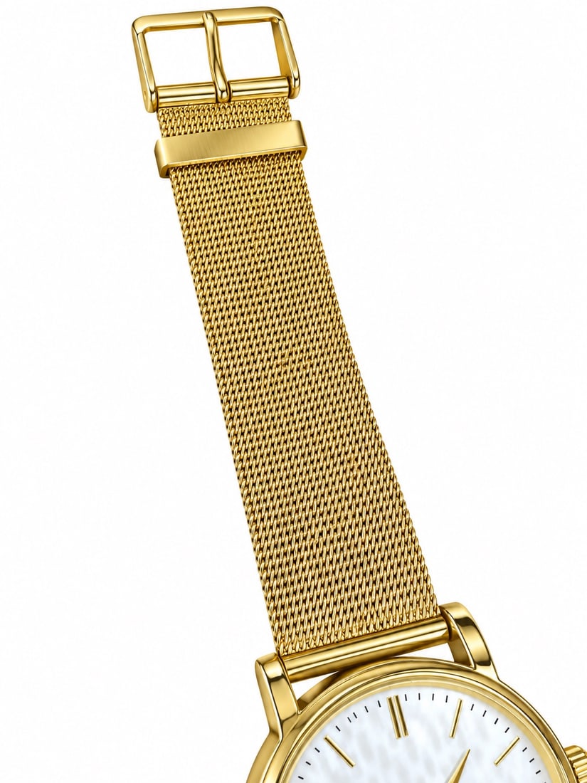 Vintage gold-tone quartz Wristwatch - 3