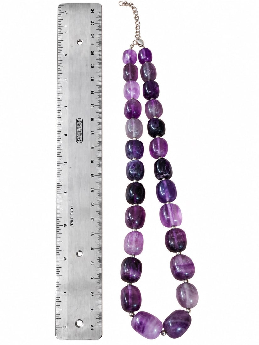 Amethyst necklace - 2