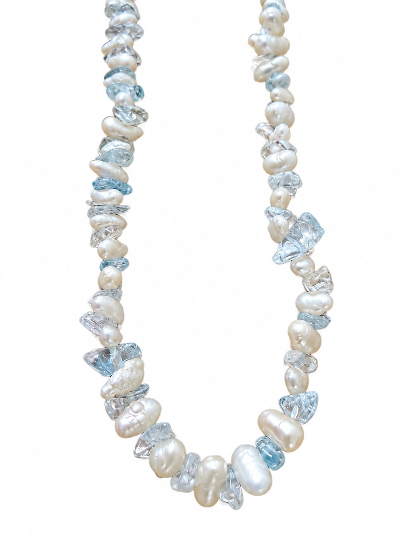 Collection of 7 Multi Stone Necklaces, and Coral necklace & bracelet set - 6