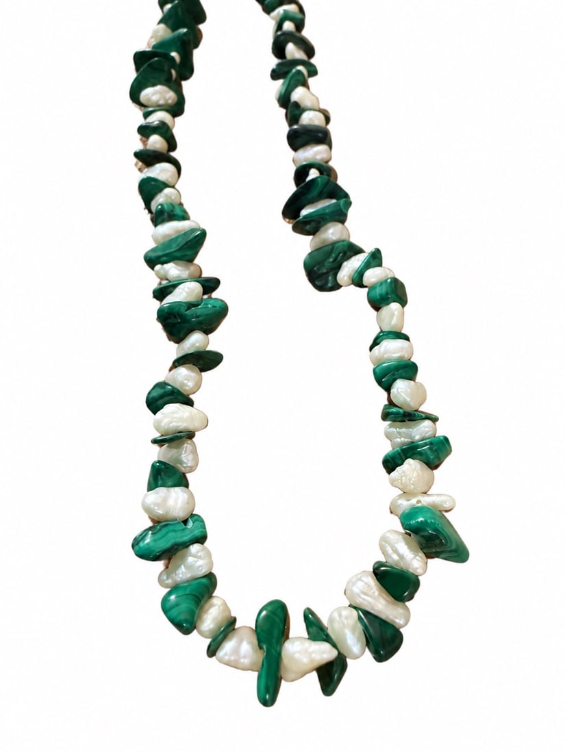 Collection of 7 Multi Stone Necklaces, and Coral necklace & bracelet set - 9