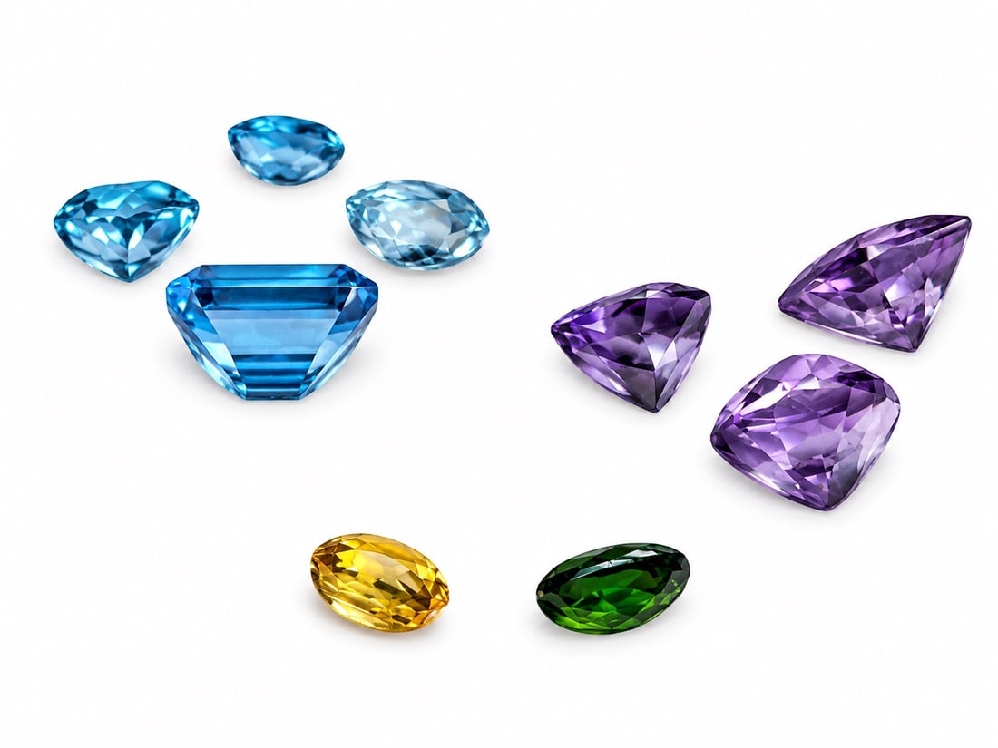 Authentic Multi Gemstone Set - 2