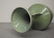 2312: Chinese Green Celadon Glaze Porcelain Beaker - 7