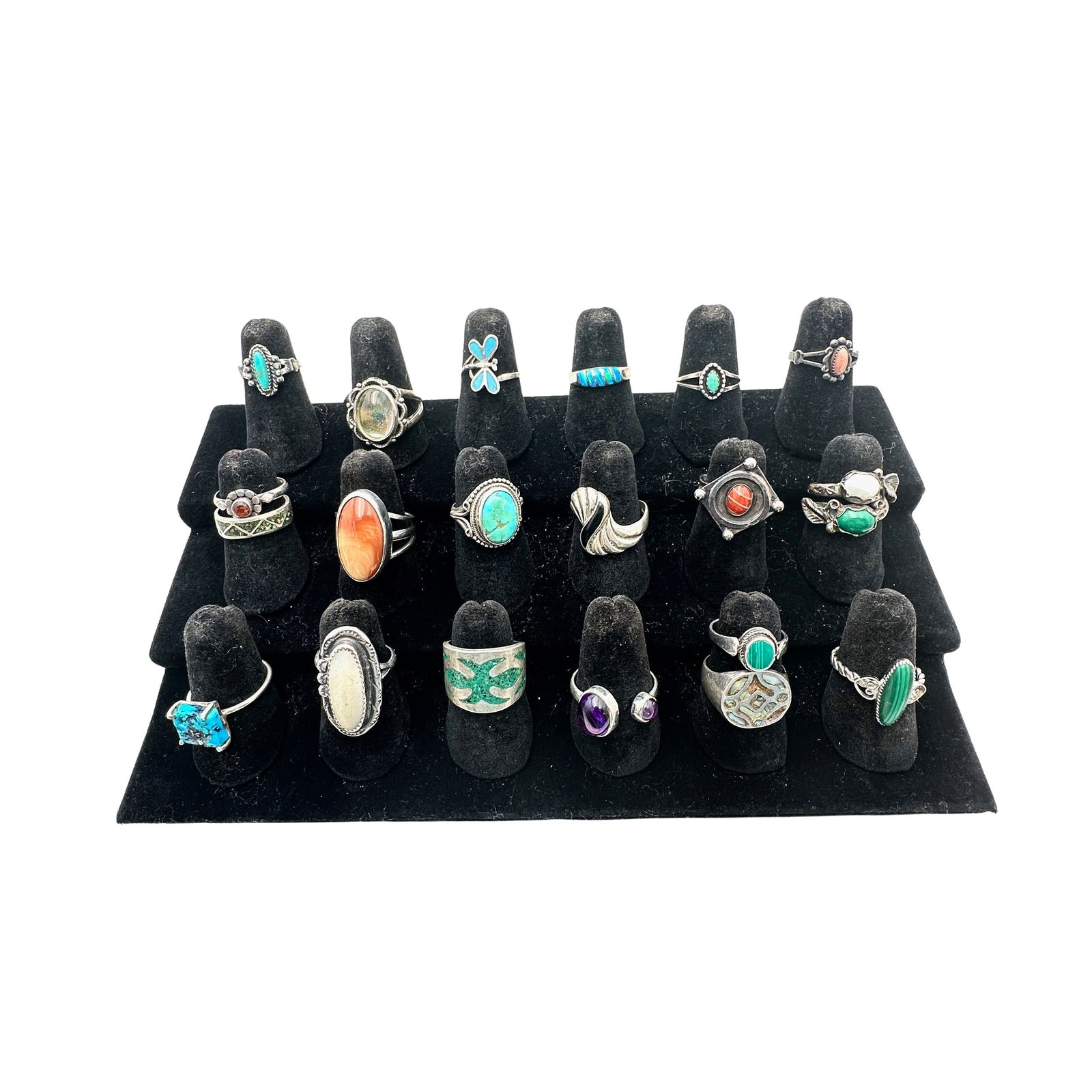 Sterling Silver Ring Lot 88 Grams (1 of 3)