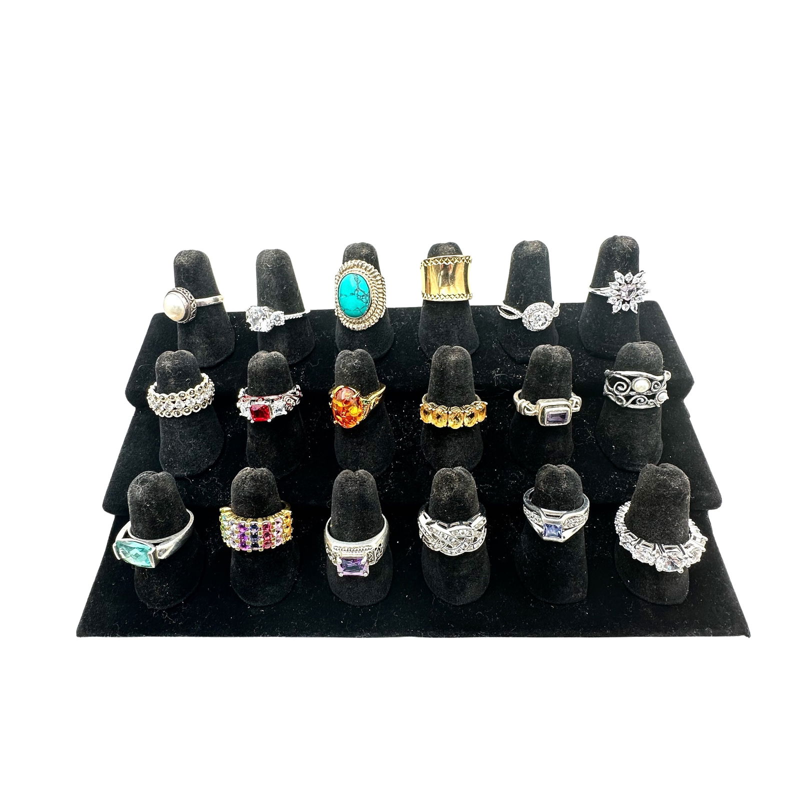 Sterling silver Ring Lot 94 Grams (1 of 4)