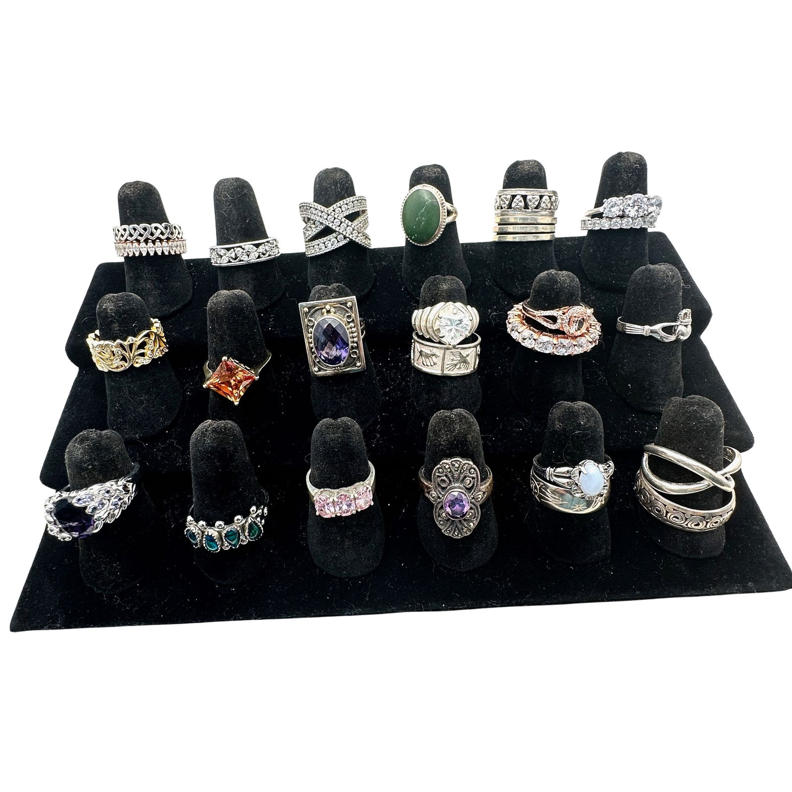 Sterling Silver Ring Lot 125 Grams (1 of 3)