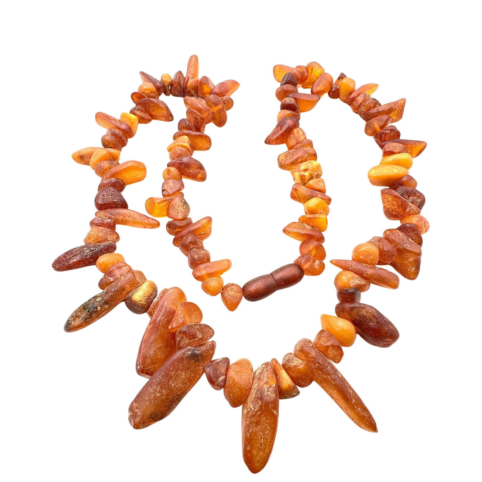 Antique Vintage Amber Necklace 73 Grams 24 Inch (1 of 2)
