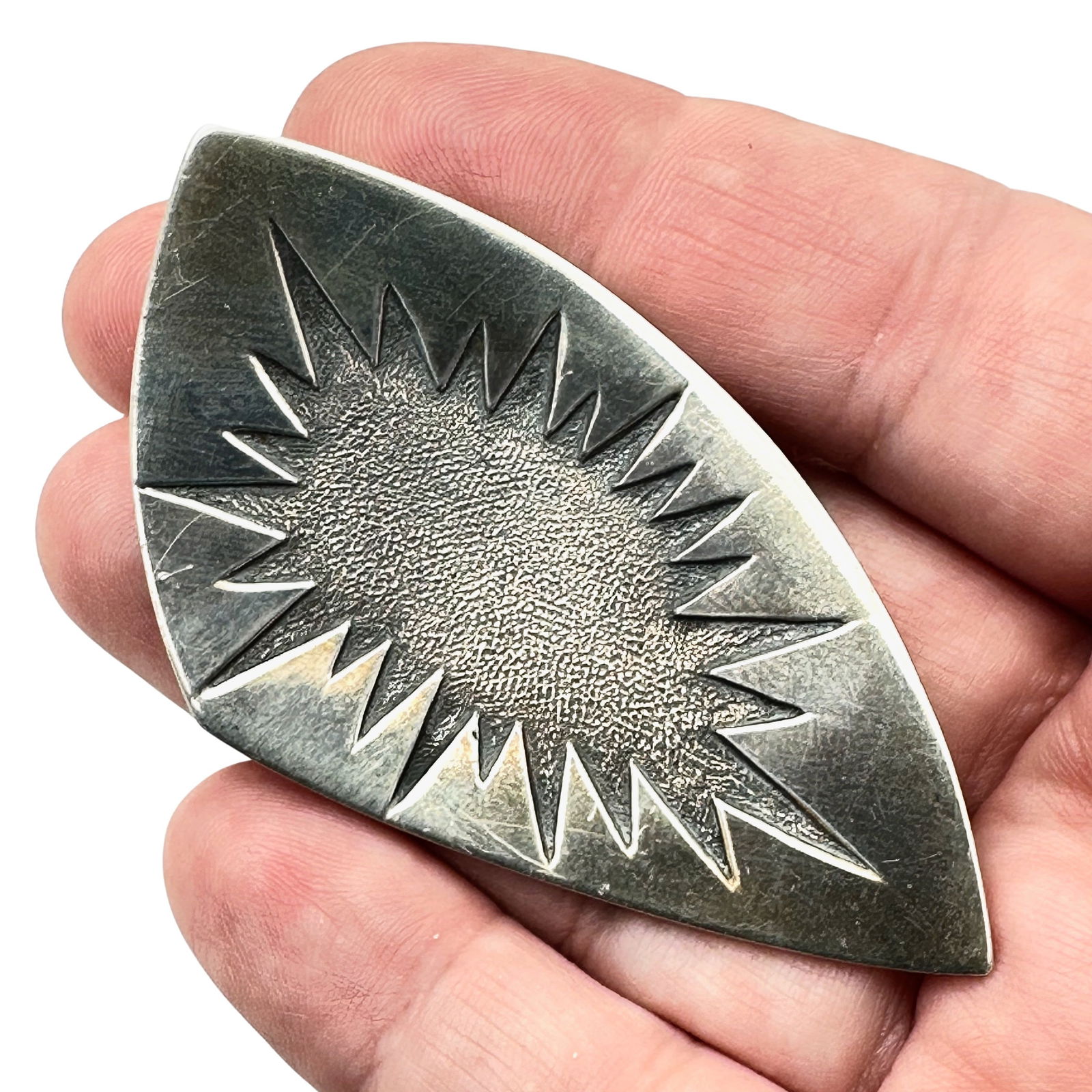 Vintage Denmark Sterling Silver Brooch COF Hallmark  (1 of 2)